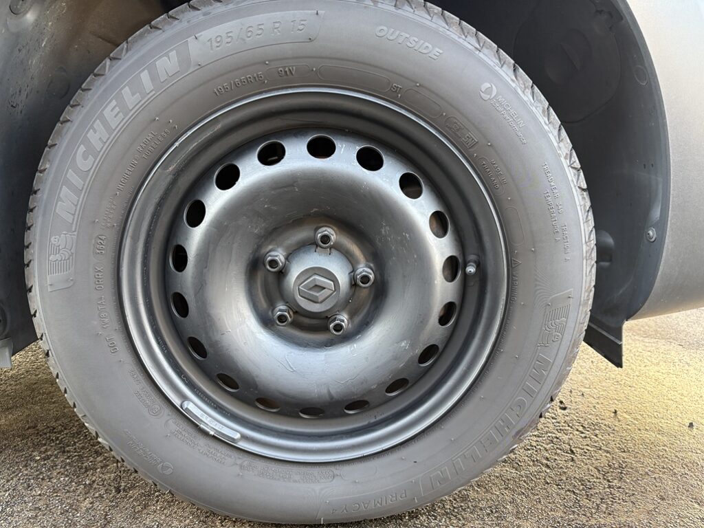 ハケ塗装1年後のホイール